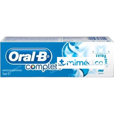 PASTA DENTAL COMPLETE EXTRA BLANCO 75 ML NA ORAL-B