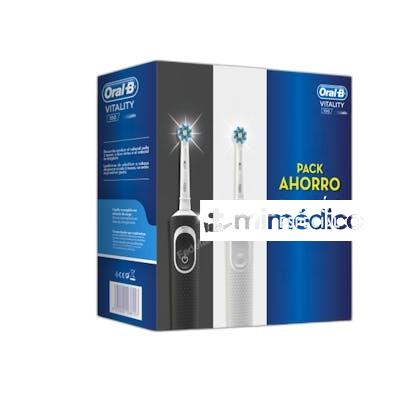 VITALITY CROSS ACTION CEPILLOS ELECTRICOS PACK 2 NA ORAL-B