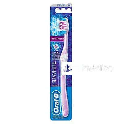 CEPILLO DENTAL MEDIO 3D WHITE LUXE RADIANTE ORALB ORAL-B