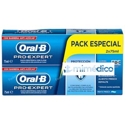 PASTA DENTIFRICA PRO EXPERT PROTECCION PROFESIONAL 2X75 ML N ORAL-B