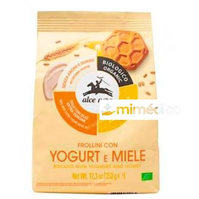 GALLETAS TRIGO CON YOGURT-MIEL 350GR BIO ALCE NERO