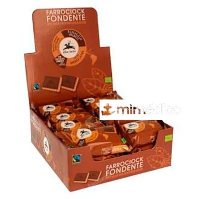 GALLETAS ESPELTA CHOCOLATE NEGRO 24UDS ALCE NERO