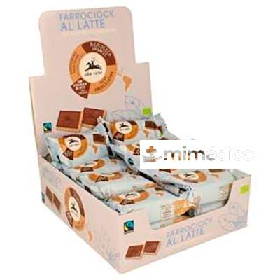 GALLETAS ESPELTA CHOCOLATE CON LECHE 24UDS ALCE NERO