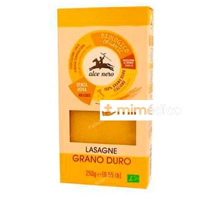 LASAÑA DE TRIGO DURO 250GR BIO ALCE NERO