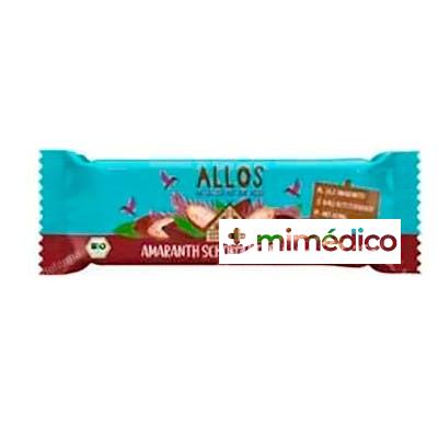 BARRITA DE AMARANTO CON CHOCOLATE NEGRO16 UDS BIO ALLOS