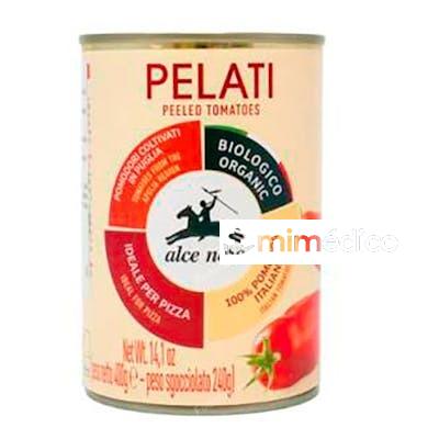 TOMATES PELADOS LATA 400 GR BIO ALCE NERO