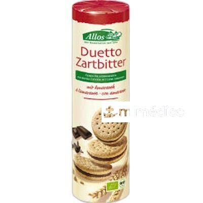 GALLETAS RELLENAS DE CHOCOLATE NEGRO 330 GR BIO ALLOS