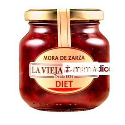 MERMELADA DE MORA DIET CON FRUCTOSA 280 GR LA VIEJA FABRICA