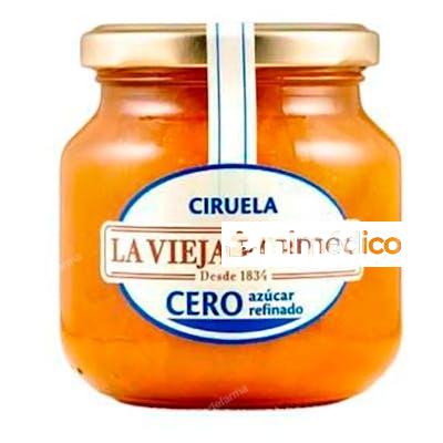 MERMELADA DE CIRUELA CERO AZUCAR REFINADO 280 GR LA VIEJA FABRICA