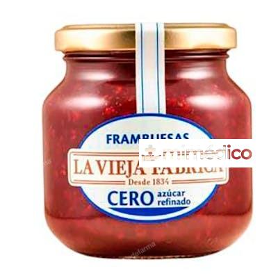 MERMELADA DE FRAMBUESA CERO AZUCAR REFINADO 280 GR LA VIEJA FABRICA