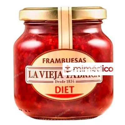 MERMELADA DE FRAMBUESA DIET CON FRUCTOSA 280 GR LA VIEJA FABRICA