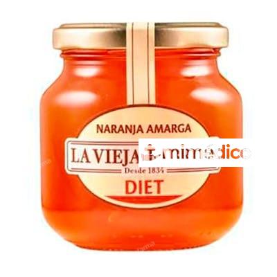 MERMELADA DE NARANJA AMARGA DIET CON FRUCTOSA 290 GR LA VIEJA FABRICA
