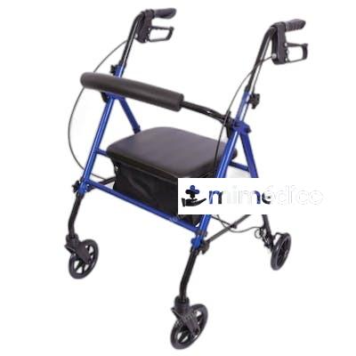 ROLLATOR FRENOS ASIENTO REGULABLE ALTURA AZUL GARCIA