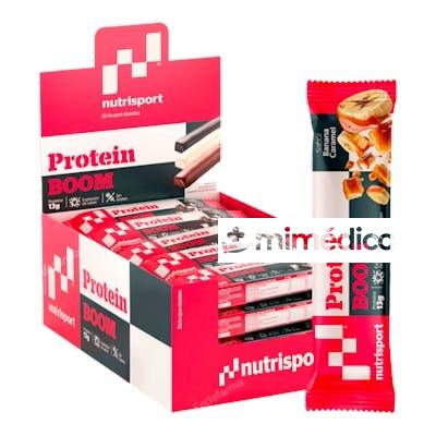 PROTEIN BOOM BANANA CARAMEL 24UDS NUTRISPORT