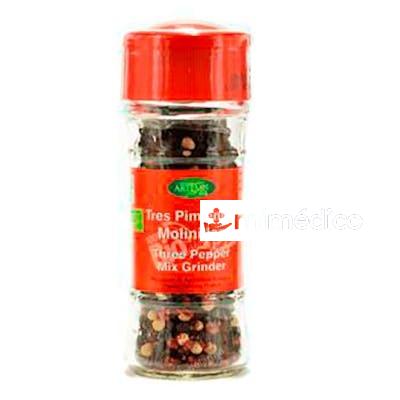 MIX TRES PIMIENTAS MOLINILLO 35 GR ARTEMIS BIO