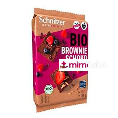 BROWNIE CHOCOLATE NEGRO 140 GR SIN GLUTEN SCHNITZER