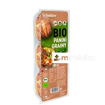 PANECILLO PANNI GRAINY 188 GR SIN GLUTEN SCHNITZER