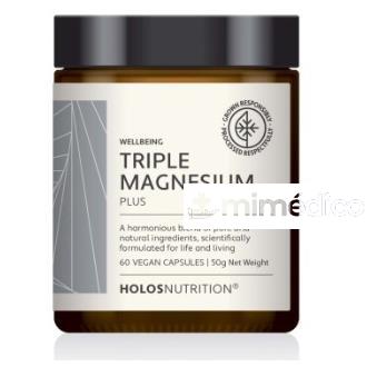TRIPLE MAGNESIUM PLUS 60 VCAP HOLOSNUTRITION