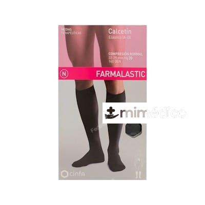 FARMALASTIC CALCETIN EFECTO TERMICO NOR T/P  NEGRO FARMALASTIC