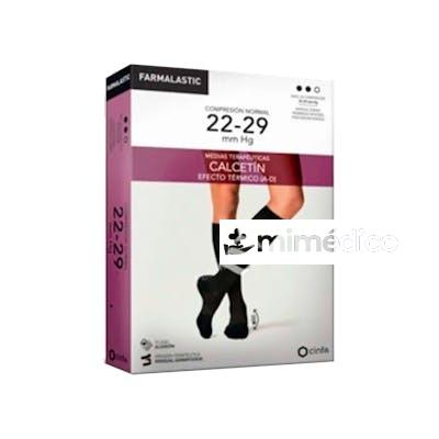 FARMALASTIC CALCETIN EFECTO TERMICO NOR T/M  NEGRO FARMALASTIC