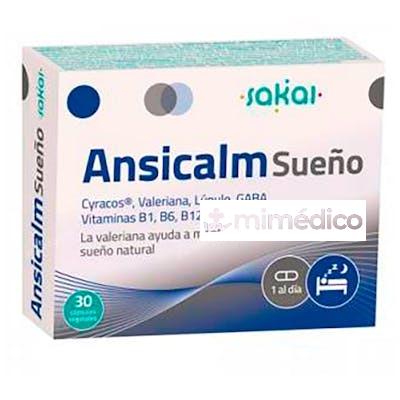 ANSICALM SUEÑO 30 CAP SAKAI