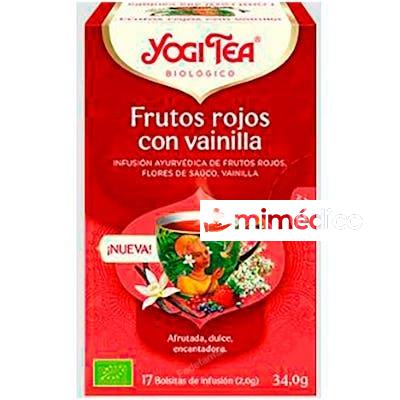 YOGI TEA FRUTOS ROJOS CON VAINILLA 17INFUSIONES YOGI TEA