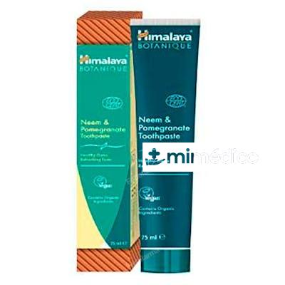 DENTIFRICO BOTANIQUE NEEM &AMP; GRANADA 75 ML ECOCERT HIMALAYA