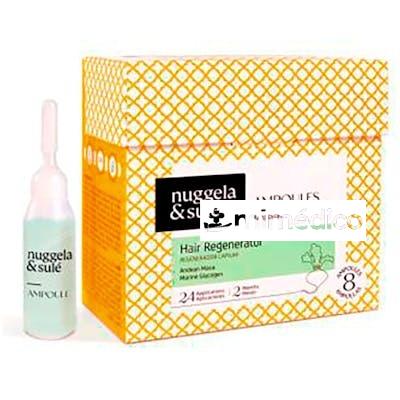 PACK REGENERADOR CAPILAR EXPOSITOR 8 AMPX10ML. NUGGELA & SULE