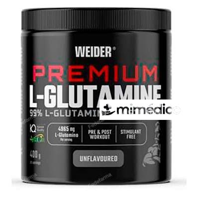 WEIDER PREMIUM L-GLUTAMINA+ASTRAGIN NEUTRA 400 GR WEIDER