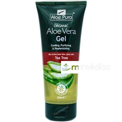ALOE PURA GEL DE ALOE VERA CON ARBOL DEL TE 200 ML BIO MADAL BAL