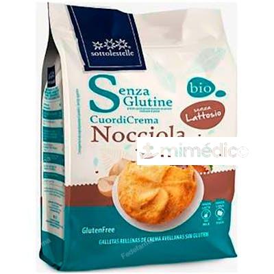 GALLETA RELLENA AVELLANA CHOCO 200 GR SIN GLUTEN BIO SOTTOLESTELLE