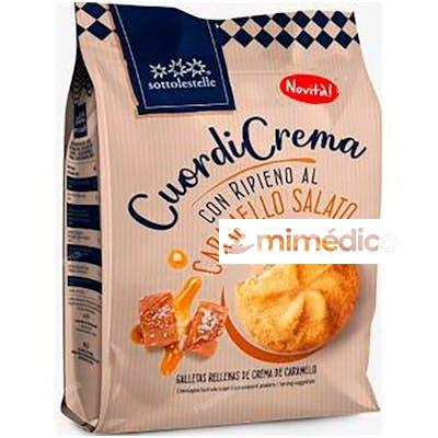 GALLETA RELLENA CREMA CARAMELO 200 GR BIO SOTTOLESTELLE