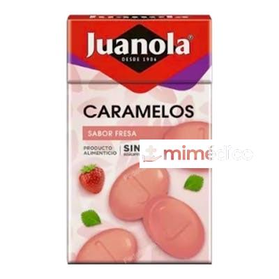 JUANOLA CARAMELOS 50 G SABOR FRESA JUANOLA