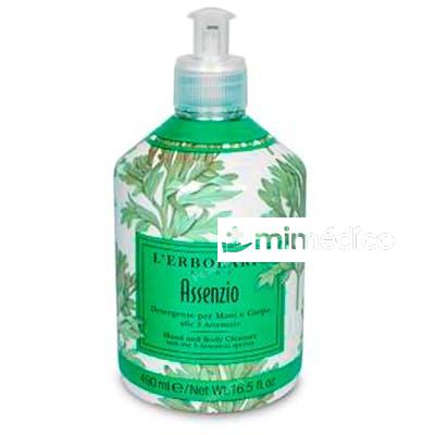 ASSENZIO HOJAS DETERGENTE MANOS Y CUERPO EDICION LIMITADA 49 L´ERBOLARIO
