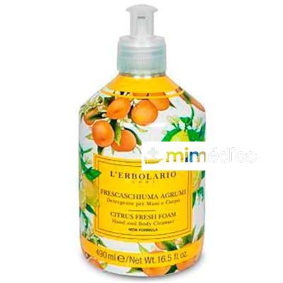 FRESCAESPUMA CITRUS DETERGENTE MANOS Y CUERPO EDICION LIMITA  L´ERBOLARIO