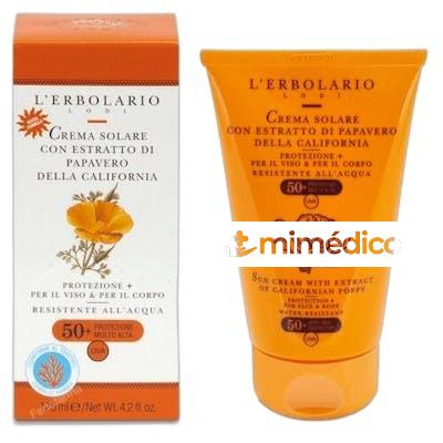 SOLAR SPF 50+ CON EXTRACTO AMAPOLA 125 ML L´ERBOLARIO