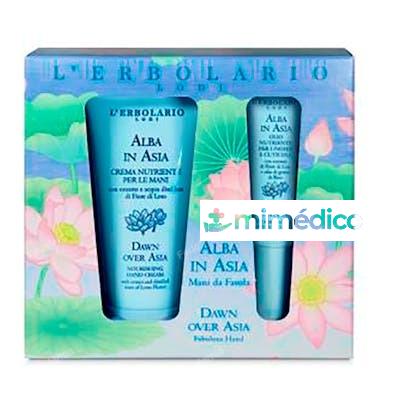 AMANECER SOBRE ASIA KIT MANOS FABULOSAS (CREMA MANOS 50 ML+  L´ERBOLARIO