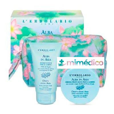 AMANECER SOBRE ASIA KIT PIEL DE ENSUEÑO ( EXFOLIANTE 50 ML+  L´ERBOLARIO