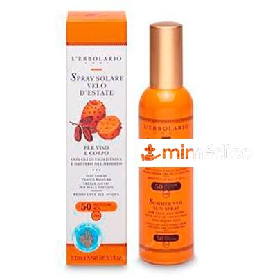 SOLAR SPF50 VELO INVISIBLE SPRAY 100ML L´ERBOLARIO