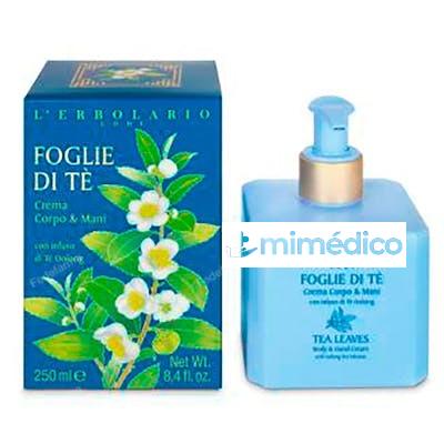 HOJAS DE TE GEL DETERGENTE CARA-MANOS 250 ML L´ERBOLARIO