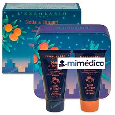 NOCHE EN TANGER CAJA METALICA RELAX DE LOS SENTIDOS (GEL 75 L´ERBOLARIO
