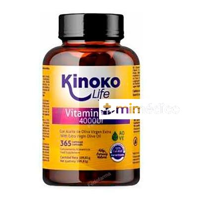 VITAMINA D 4000 IU 365 CAP. KINOKO LIFE