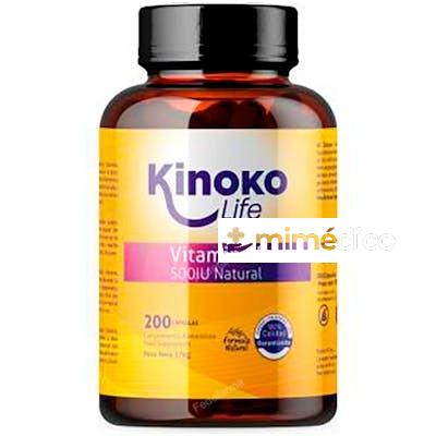 VITAMINA E-500 IU 200 CAP. KINOKO LIFE
