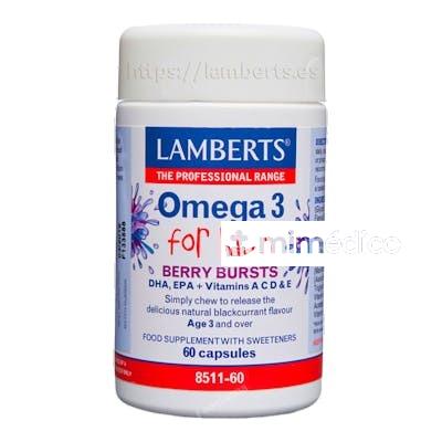 OMEGA 3 NIÑOS 60 CAP. LAMBERTS