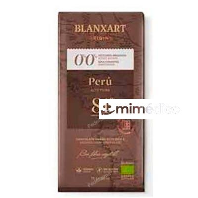 CHOCOLATE PERU 81% SIN AZUCARZUCAR S/EDULCORANTE 75 GR ECO BLANXART
