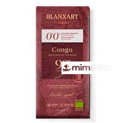 CHOCOLATE CONGO 93% SIN AZUCARZUCAR S/ EDULCORANTE 75 GR ECO BLANXART
