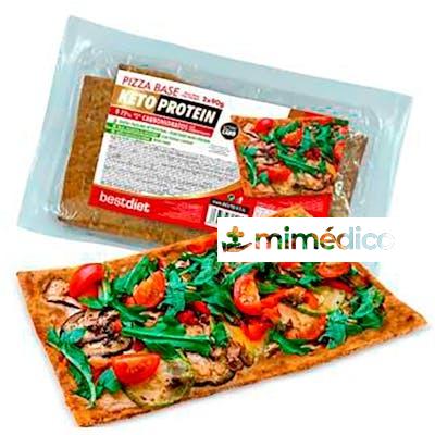 BASE DE PIZZA 2 UDS X90 GR KETO PROTEIN