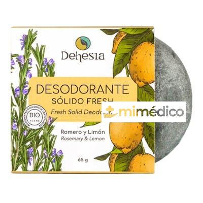 DESODORANTE SOLIDO FRESH BIO CON ROMERO-LIMON 65GR DEHESIA