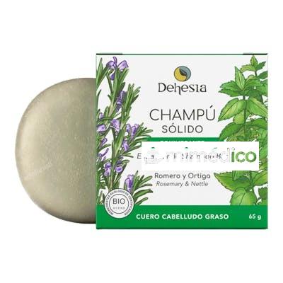 CHAMPU SOLIDO BIO PARA CABELLO GRASO 65GR DEHESIA
