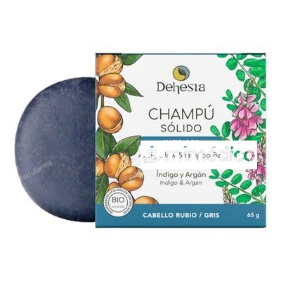 CHAMPU SOLIDO BIO MATIZADOR DE CANAS 65GR DEHESIA